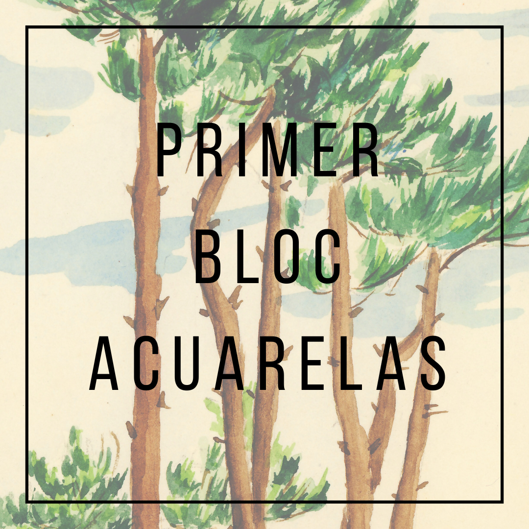 Primer bloc de acuarelas