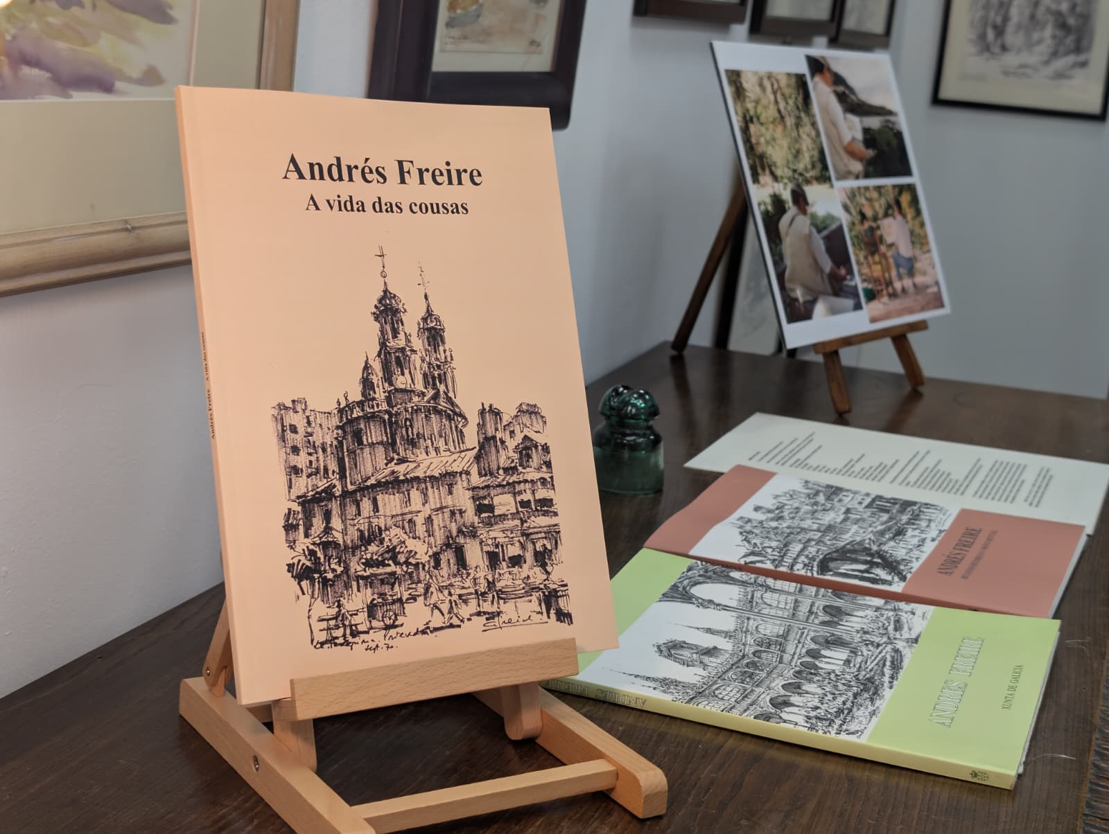 El libro A vida das cousas de Andrés Freire