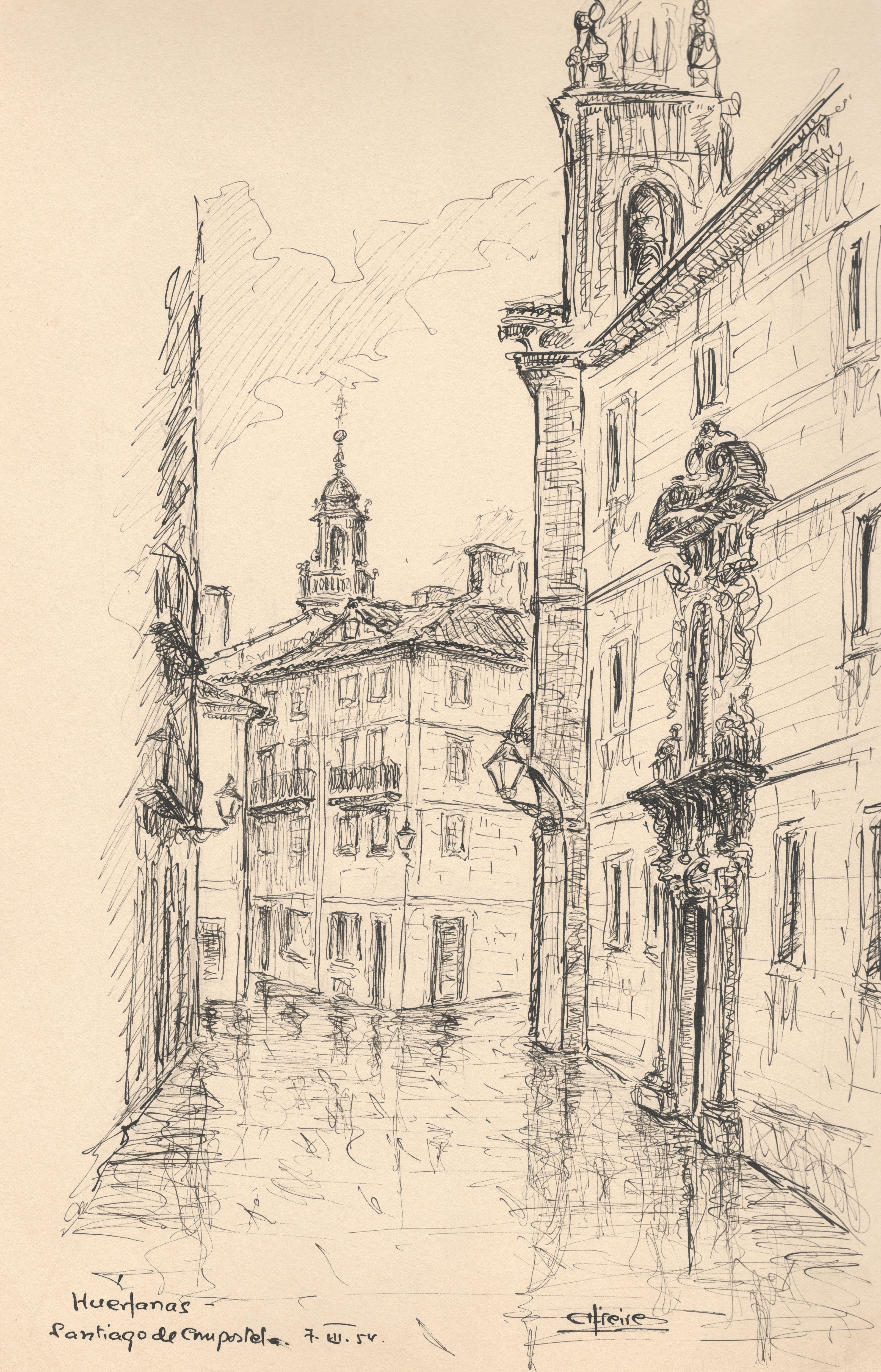 Huéfanas. Santiago de Compostela