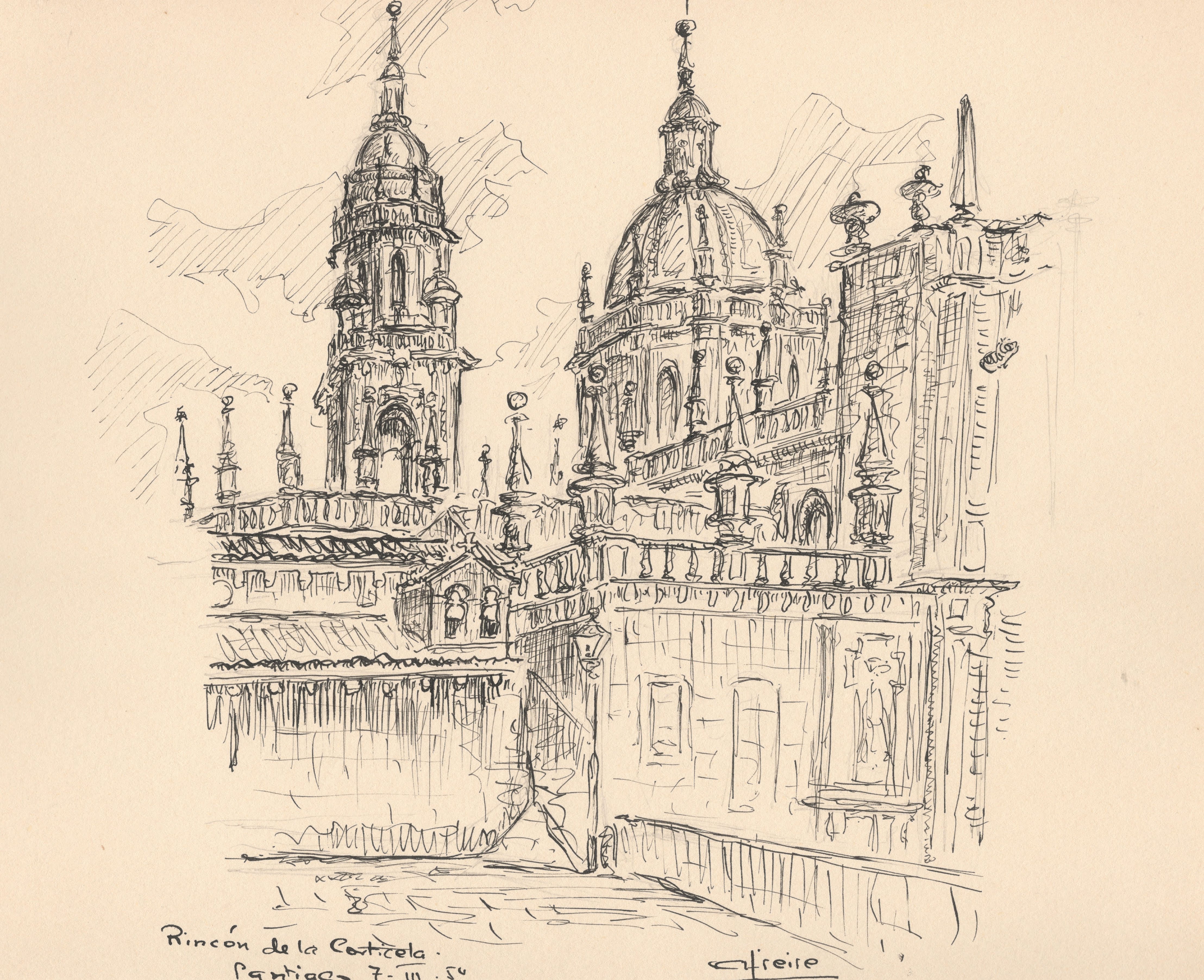 Rincón de la Corticela. Santiago de Compostela