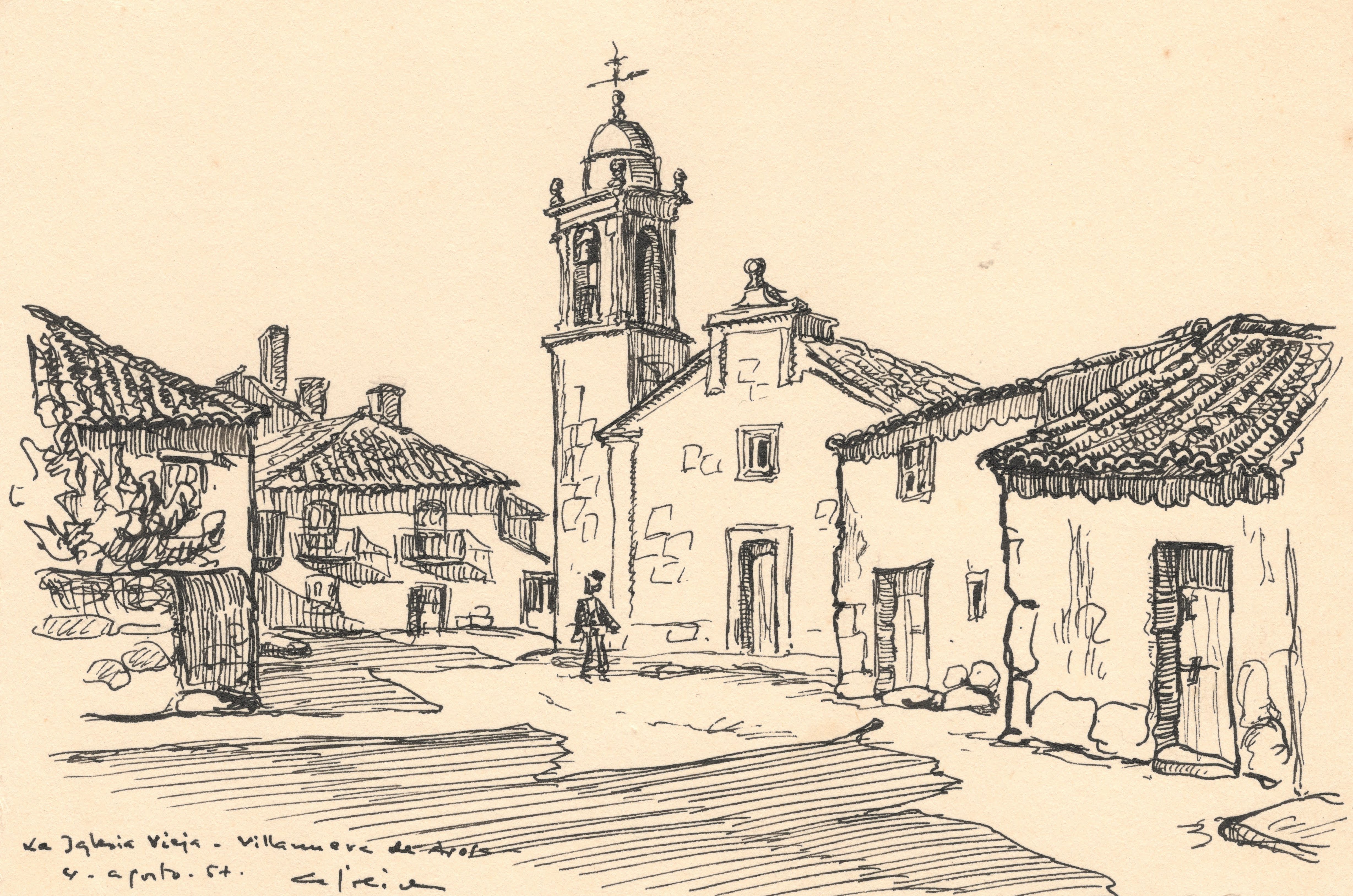 Iglesia vieja. Villanueva de Arosa