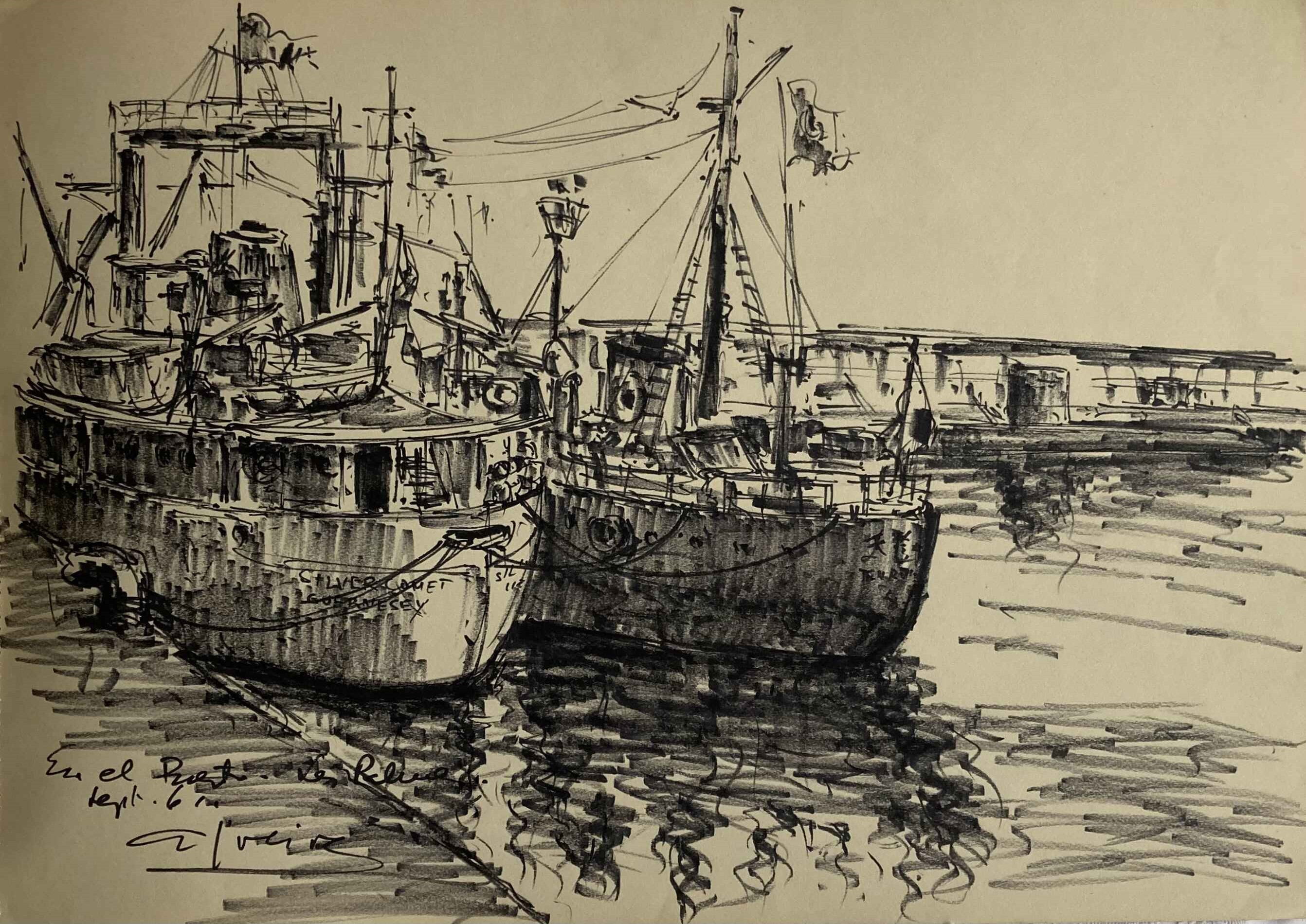 En el Puerto de Las Palmas