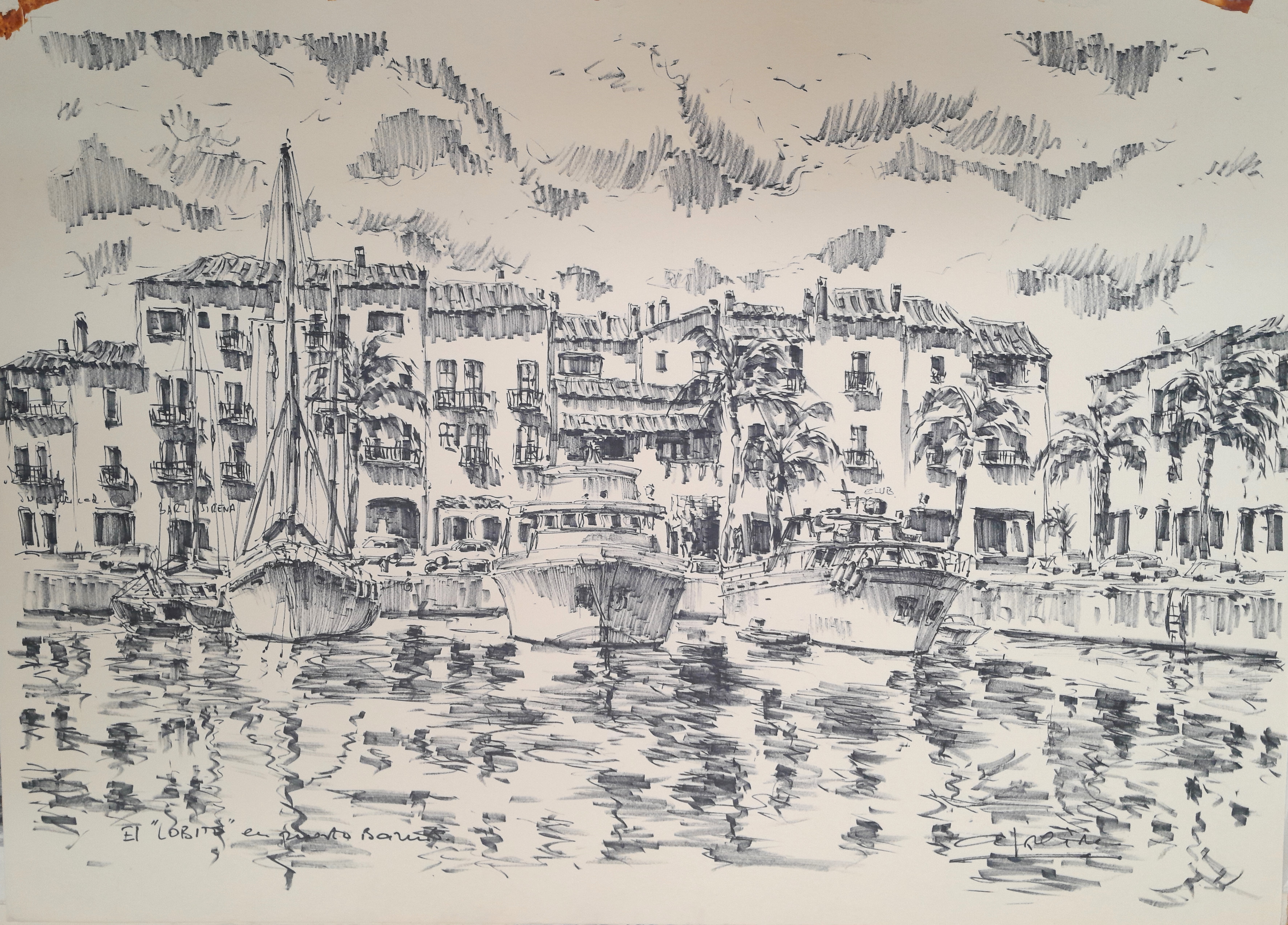 El Lobito en el Puerto de Banús