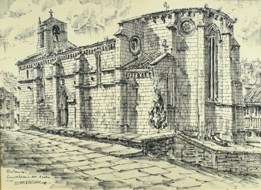 Santa María del Azogue. Ábside, S XII