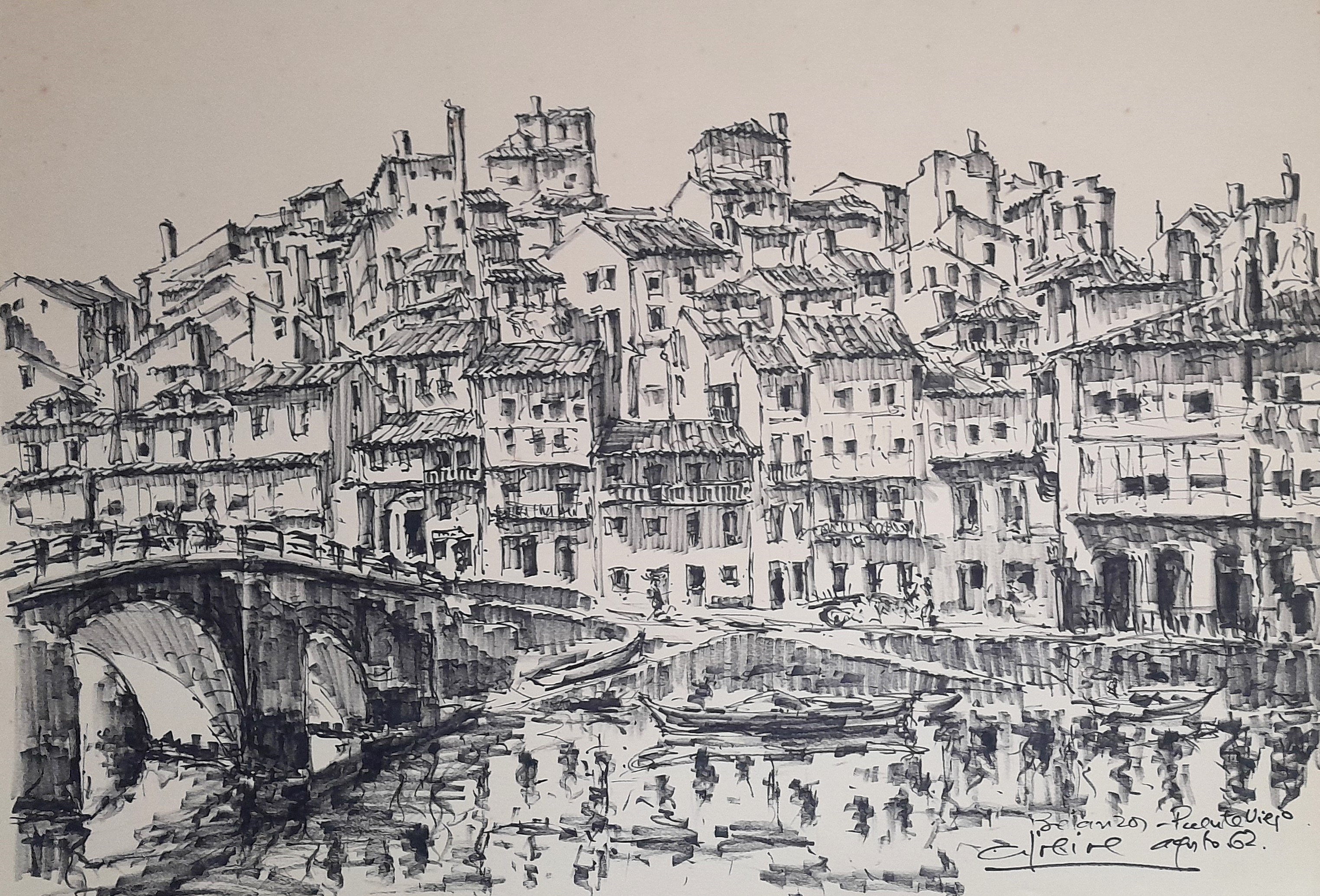 Betanzos desde el Puente viejo