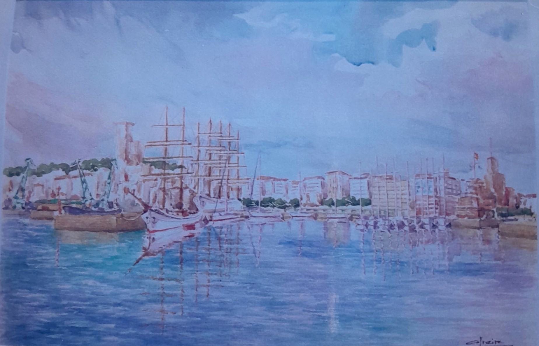 El Vida y el Sedón al sol en La Coruña