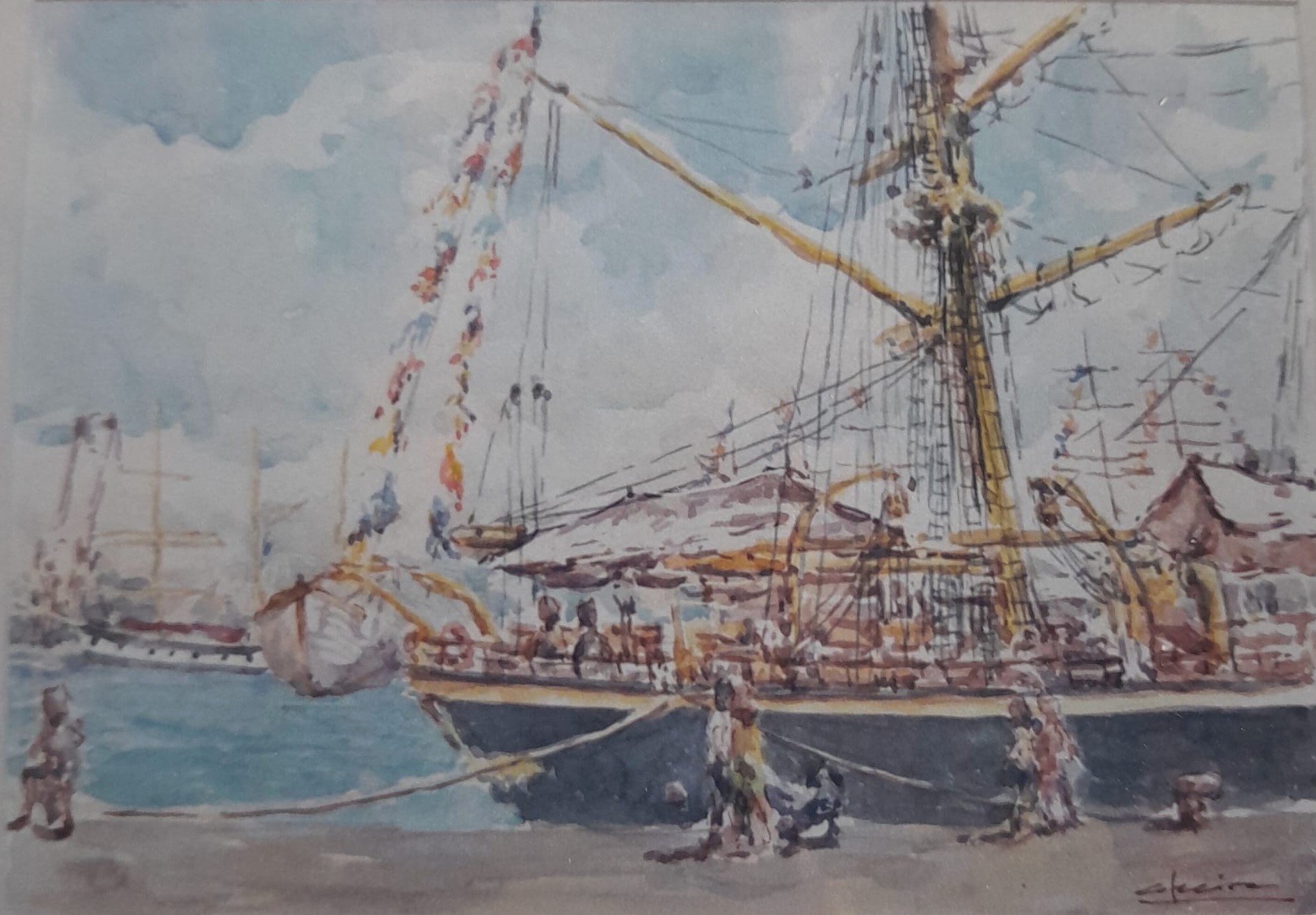 Cutty Sark 2002. La Popa de George Stage