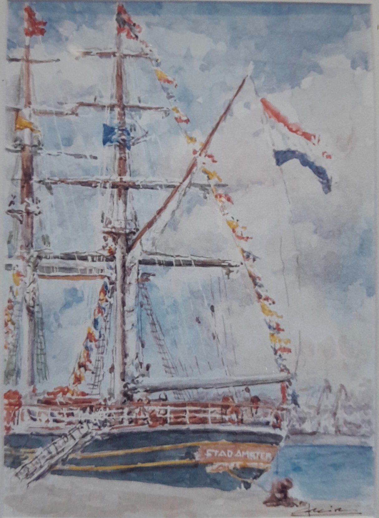 Cutty Sark 2002. La Popa del Stad Amsterdam